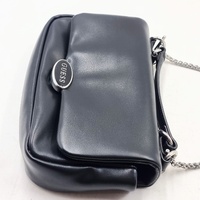 GUESS Sunset Blvd VY993419 Black Top Handle Chain Crossbody Bag