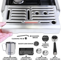 Kenmore Elite 15 Bar Auto Tamp Espresso Coffee Machine KKECMEAT-AU