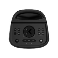 BlueAnt X4-BK 50W Portable Bluetooth Party Speaker Black with Microphone