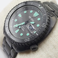 Seiko Prospex SRPK43K Night Vision Turtle Automatic Black Watch