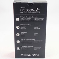 Cardo Freecom 2X Bluetooth Motorcycle Helmet Intercom
