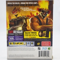 Twisted Metal Special Edition PS3 PlayStation 3 PAL Game with Manual & Slipcase