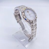 NRL West Tigers Stainless Steel Silver Analogue Display Men’s Watch 100m WR