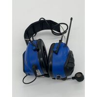 Peltor Lite-Com II 2 Way Radio Headphones Blue (Pre-Owned)