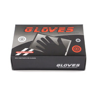Box of 100 Tattoo Disposible Gloves Black Nitrile Sizes: Medium Large X-Large [Size: Medium]