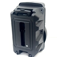 NDR NDR-1211 12 Inch 1200W LED RGB Portable Speaker with Mic and Remote