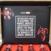 2024 Coca-Cola x Marvel 8 Can Gift Box Limited Edition Collectible Set