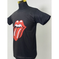 Start me Up Lips T-Shirt Rock n Roll Urban Fashion Street Wear Black Size: M/L/XL/2XL [Size: M - 40in/102cm Chest]