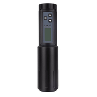 Spark Tattoo Wireless Rotary Pen Kit with LED Display & 2000mAh Battery - Black