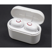 X25 TWS Bluetooth 5.0 Wireless Earbud In-Ear Stereo Earphone Headphones - White