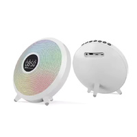 Night Light Digital Clock Super Bass Wireless Bluetooth Speaker Colourfull RGB light NEW