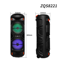 NEW SING-E Dual 8 inch HiFi Loud Speaker Super Bass Wireless Party Speaker