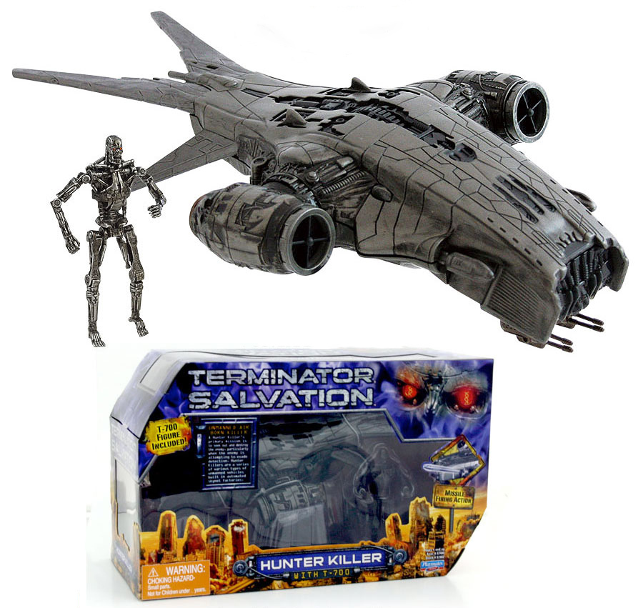 Playmates Toys Terminator Salvation Hunter Killer Ship T 700 Figure