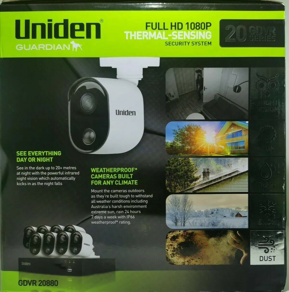 uniden guardian gdvr 20880 review