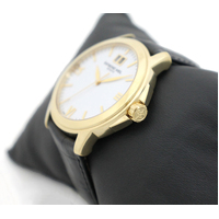 Raymond Weil Men's Tradition 39mm White Dial 18K Swiss Quartz Watch 5476-P-00307