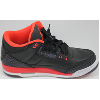 Nike Air Jordan 3 Retro (GS) Crimson "Rare" 398614-005 Mens Shoes Size 6Y
