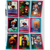 Norfin Trolls Series 1 Collectable Trading Card Base Set Plus Stickers
