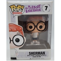 Funko Pop! Animation Mr. Peabody & Sherman Sherman #07 Vinyl Collectible Figure