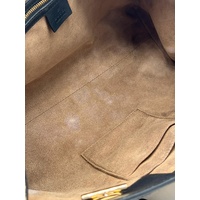 Genuine Gucci Padlock Medium GG Shoulder Bag with Key Lock Closure Chain Straps