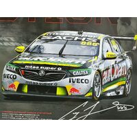 Panorama Perfection Craig Lowndes Peter Brock Signed and Framed Limited Edition