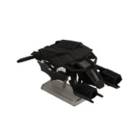 Hot Wheels DC Batman Batmobile Toy Car 5 Pack Premium Collector Set