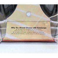 LED Autolamps MaxiLamp 7 Inch Round LED Headlight 1422LM High Beam 11V-32V