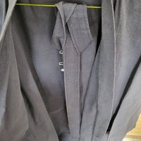 Thinking Of You Robe Adult Navy Open Front Lounge Robe