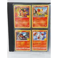 Pokémon 25th Anniversary McDonald’s Full Set Non Holo Collectable Card Games