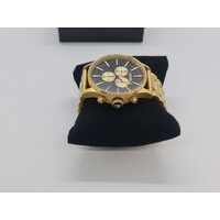 Nixon Sentry Chrono 42mm All Gold Black Stainless Steel Watch A386510