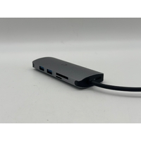 Cygnett Unite DeskMate CY3317HUBC2 USB-C Hub Multiport Adapter Silver