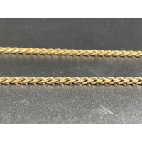 Unisex 9ct Yellow Gold Curb Link Necklace (Pre-Owned)