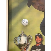 Jason Day 2015 PGA Champion Hand Signed Golf Ball Framed Rare Memorabilia