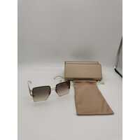 Bvlgari BV6178 57 Pink Gradient Grey and Pink Gold Sunglasses