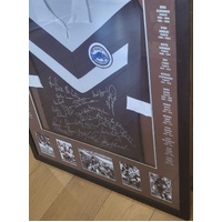 Penrith Panthers Limited Edition Signed Legends Jersey Framed 49 of 500