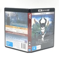 Large View Maleficent 4K Ultra HD Blu-ray Movie Angelina Jolie Fantasy Adventure