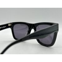LE Specs Wrecking Ball 1926363 Unisex Square Sunglasses in Black 56 20 145