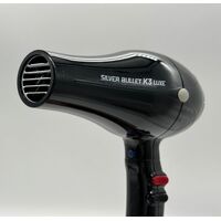 Silver Bullet K3 Luxe Professional Hair Dryer 2200W Brushless Motor Black 
