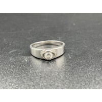 Ladies 18ct White Gold Diamond Ring (Pre-Owned)