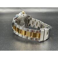 Mens Tag Heuer Aquaracer WAF1120 Stainless Steel & Gold Watch