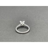 Ladies 18ct White Gold Engagement Diamond Ring (Pre-Owned)