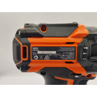 AEG 18V 2 Piece Fusion Tool Kit with Batteries and Charger in Case (Pre-owned)
