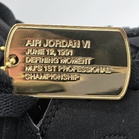 Nike Air Jordan 6 Retro DMP 2020 Black Metallic Gold Size 10.5 Authentic