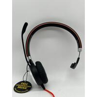 Jabra Evolve 40 Mono 3.5mm Headset Superior Sound for Calls and Music with Bag