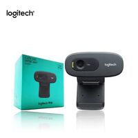 NEW Logitech C270 HD Webcam Black 720p 30 fps Widescreen Video Calling