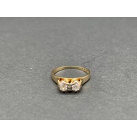 Ladies 9ct Yellow Gold Ring (Pre-Owned)