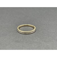 Ladies 14ct Yellow Gold Diamond Ring (Pre-Owned)