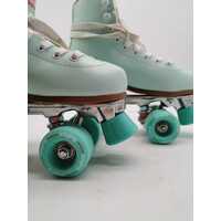Gallaz Biarritz Mint/Cantaloupe Roller Skates Women’s Size 3 US (Pre-owned)