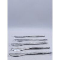 NEW Shervin Verkil Divine Cutlery 24 Piece Stainless Steel Set in Silver SVD24