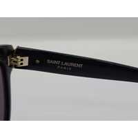Saint Laurent SL M107/K 004 56 Ladies Black Sunglasses (Pre-owned)