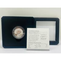 2022 Platinum Jubilee of Queen Elizabeth II 50 Cent Silver Proof Coin